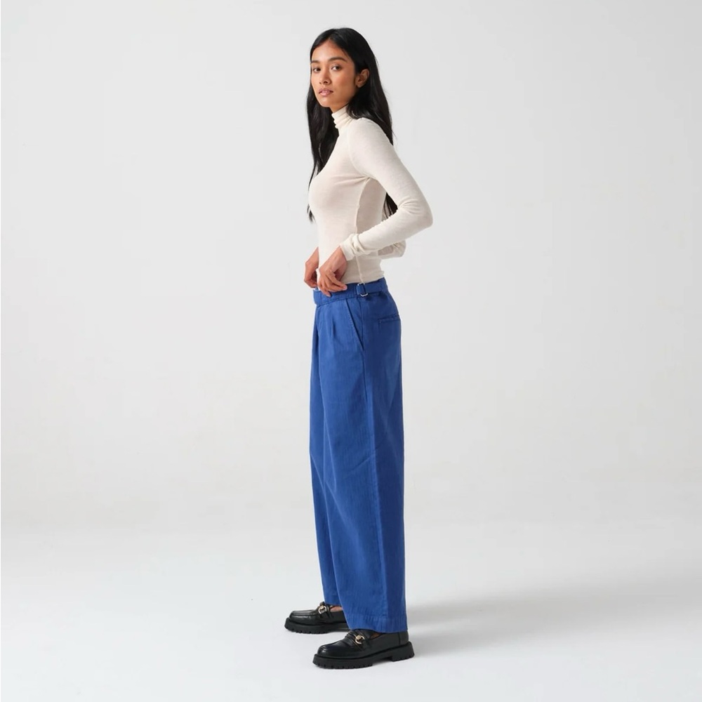NWT Seventy + Mochi Organic Cotton Pants in Blue